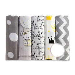 Puuvillaste mähkmete komplekt, 5 tükki, "Nr3"