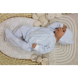 Šliaužtinukai kūdikiui "Goose" mėlynos spalvos