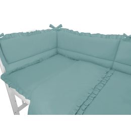 Beebi voodipesu ja voodipehmendus "Amigo" hall