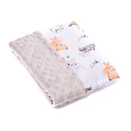 Pledas su gėlėmis, ryškus, kūdikiui