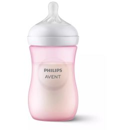 Lutipudel AVENT Natural Responsive koos lutiga 1m+ 260ml pink
