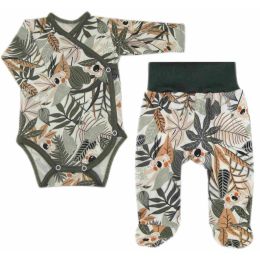 Drabužėliai kūdikiui "Jungle beige" 2 dalių