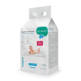 Babyono kūdikio pervystymo paklotai 22 vnt 40x60 513/22