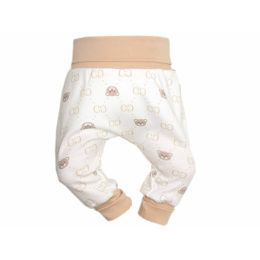 Kelnytės kūdikiui "Bear glamour beige" baltos be pėdučių