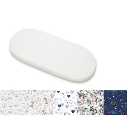 Kummiga voodilina "Cotton story" 38x80 - (saate valida värvi)