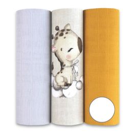 Musliinist lapid "Nr 44" 60x80 3 tk