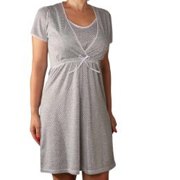 Puuvillane öösärk rasedatele naistele "Little stars"