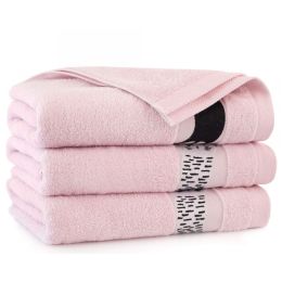 Rätik (Egiptuse puuvill)  "Mufasa" 130X70 cm roosa