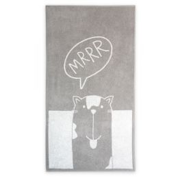 Rätik (Egiptuse puuvill) "Mrrr" 130X70 cm