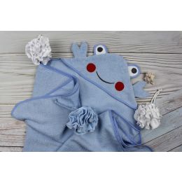 Beebi rätik  "Bear" 100x120cm pruun