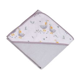 Beebi rätik "Golden goose grey" 80x80 cm hall