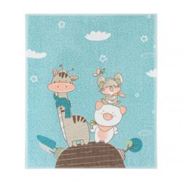 Beebi tekk  "Silky" 100x80 cm with Cosy clouds