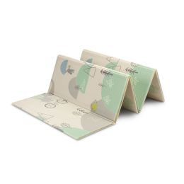 Kahepoolne mängumatt beebidele "ELEPHANTS" 200 x 180 cm