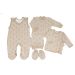 Komplekt vastsündinule 5-e osaline "Fox beige"