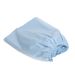 Kummiga voodilina "Soft blue" 60x120 - puuvil