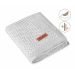 Kootud bambusviskoos beebitekk "Grido" 100x80 light grey